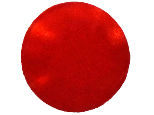 Button in Transparent-Rot