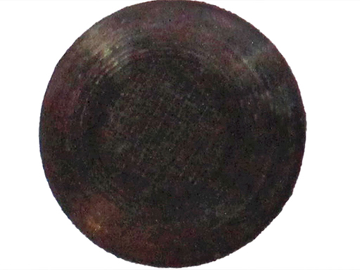 Button in Transparent-Schwarz