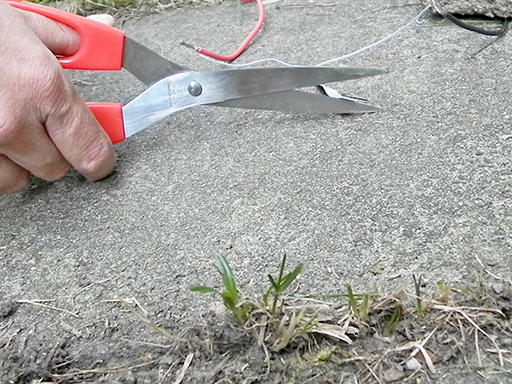 Sicherheitstest mit Kabel – Vorher
